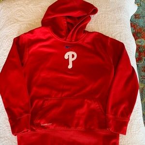 Boys M 12/14 EUC Phila Phillies Nike Hoodie